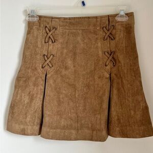 Tan cotton skirt by She Sky, women’s size small
